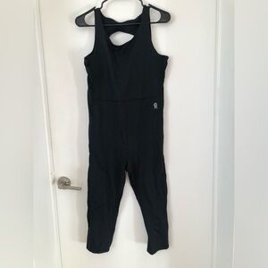 Black Sleeveless Jumpsuit. Size xlarge